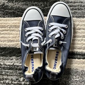 Navy Blue Converse Chuck Taylor All Star Shoreline Slip US 6